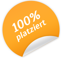 100% platziert